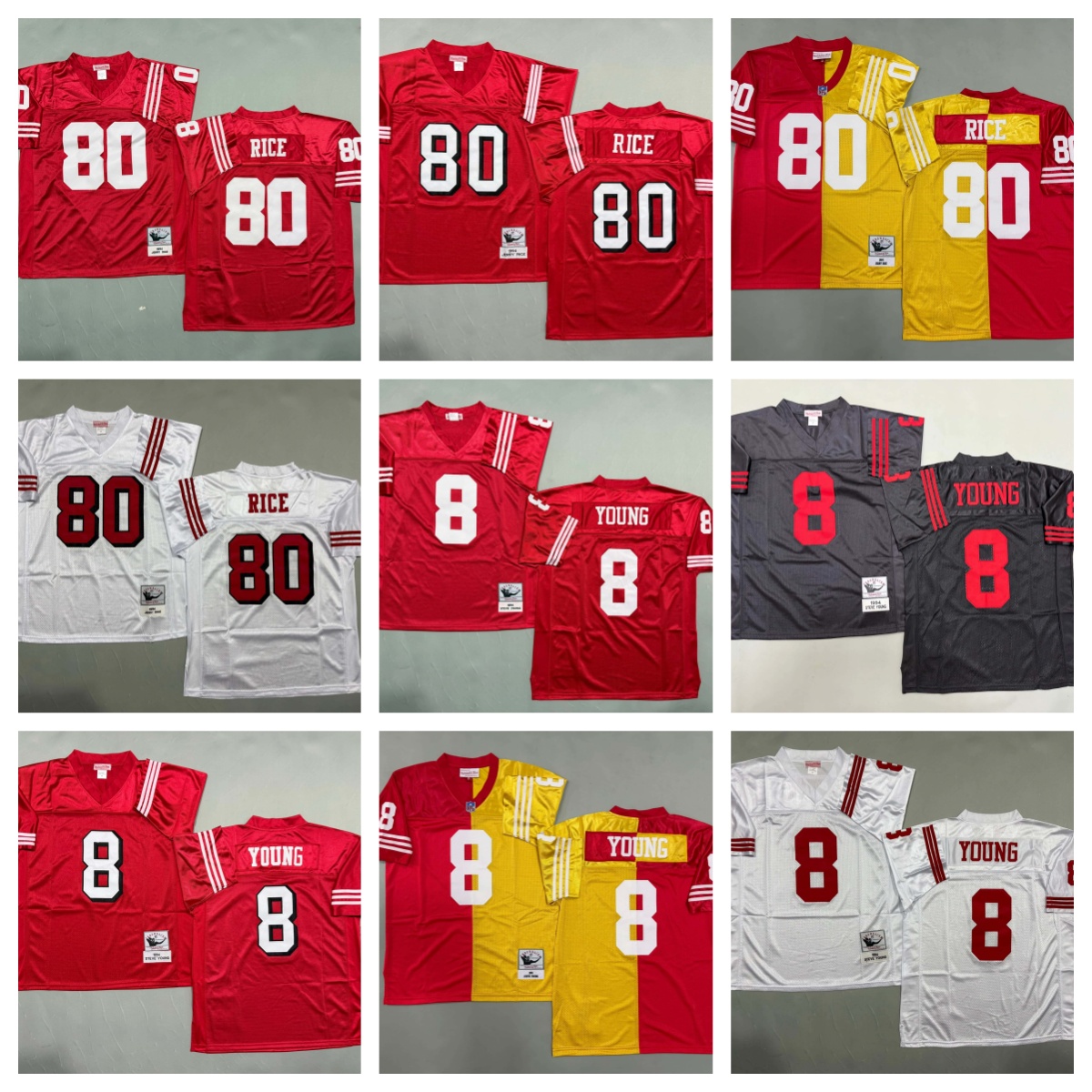 Men's Deion Sanders Scarlet San Francis3co 49ers._副本