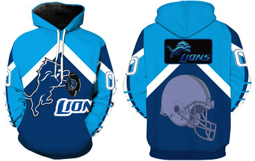 Men's Detroit Lions Pullover Hoodie
