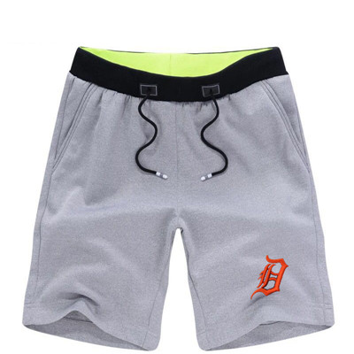 Men's Detroit Tigers Team Logo Grey Baseball Shorts