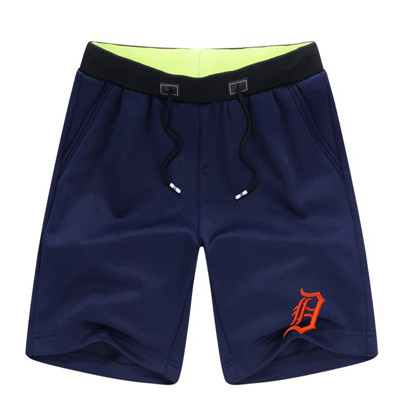 Men's Detroit Tigers Team Logo Navy Baseball Shorts