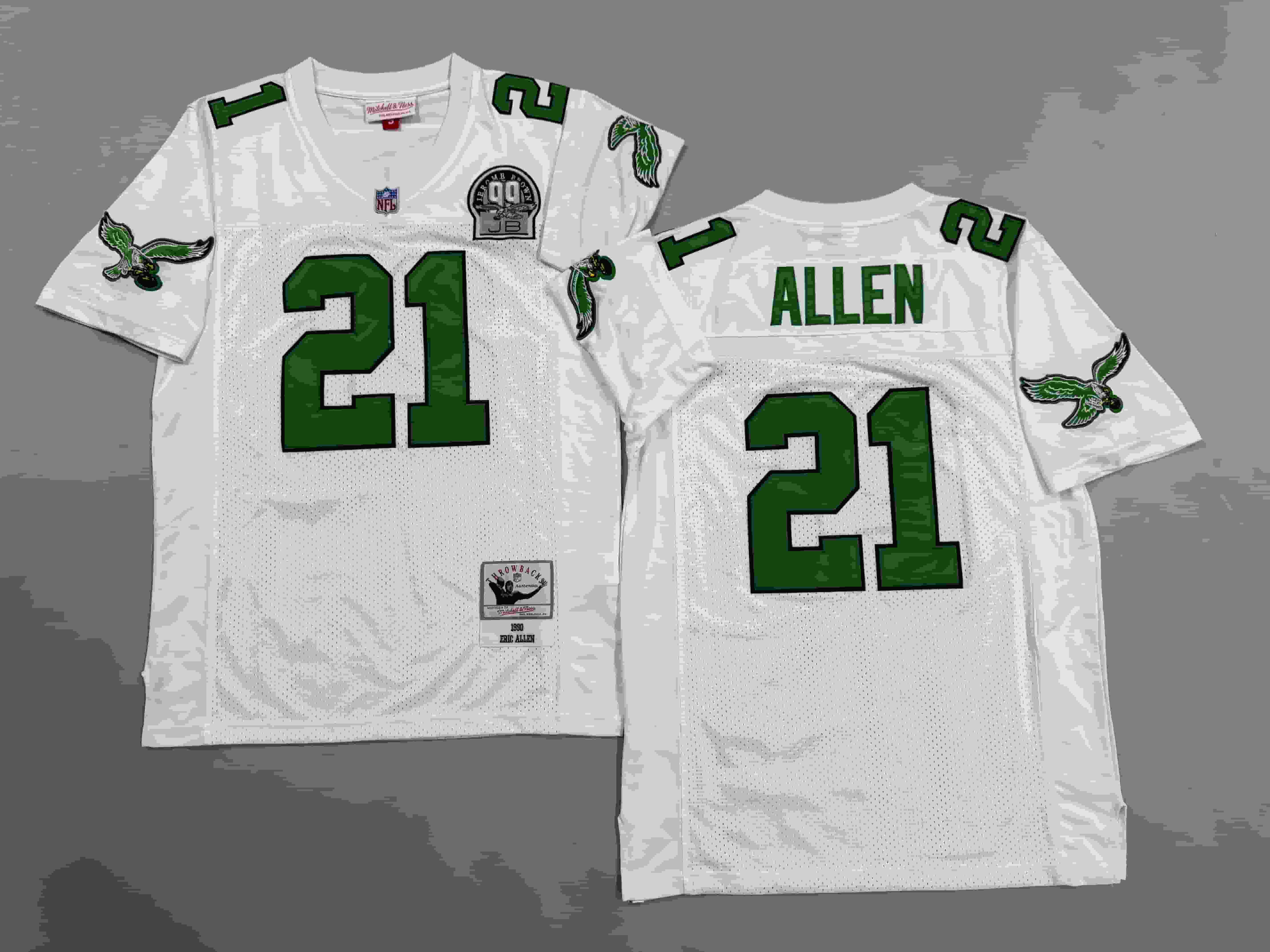 Men's Eric Allen Kelly Green    Philadelphia Eagles