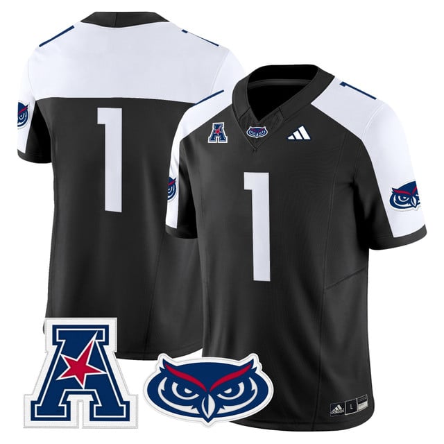 Men's Florida Atlantic Owls 2025 Vapor Limited Jersey alternate #1