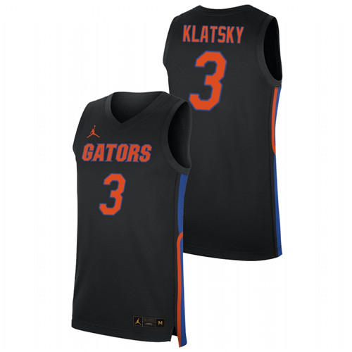 Men's Florida Gators Alex Klatsky Replica 2019-20 College Basketball Jersey Black
