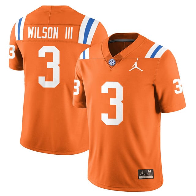 Men's Florida Gators Bring Back 1960s Throwback Jersey #3 Eugene Wilson III
