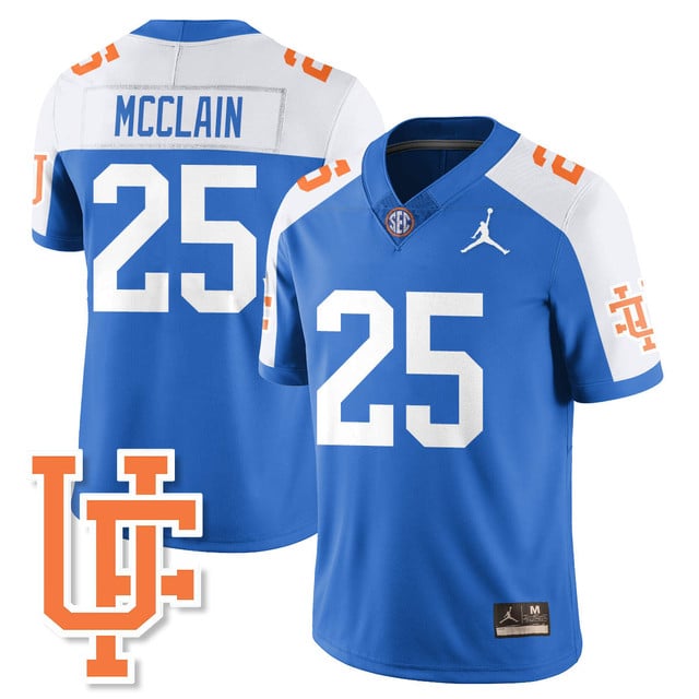 Men's Florida Gators Bring Back 1960s Throwback Jersey alternate #25 Cormani McClain