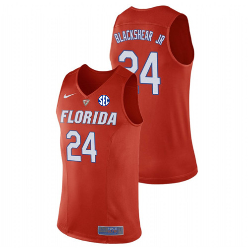 Men's Florida Gators College Basketball #24 Orange Kerry Blackshear Jr. Replica Jersey