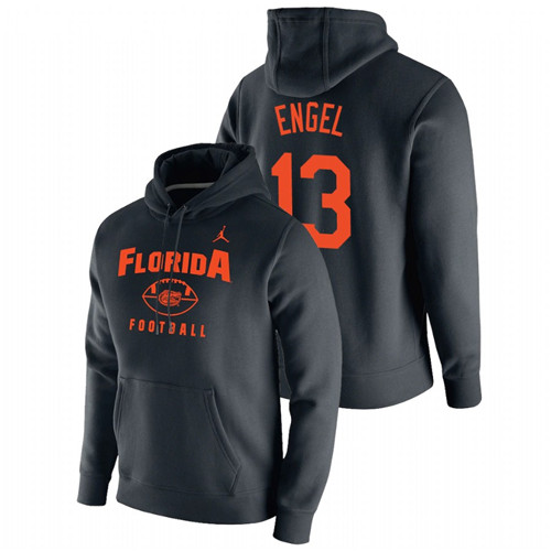 Men's Florida Gators Kyle Engel Black Oopty Oop Pullover Football Hoodie