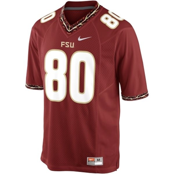 Men's Florida State Seminoles #80 Rashad Greene Red Football Jersey