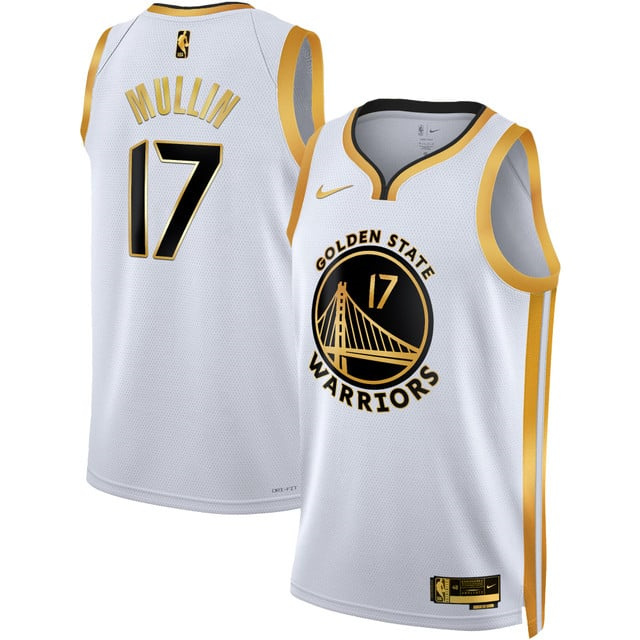 Men's Golden State Warriors 2025 Swingman Jersey #17 CHRIS MULLIN