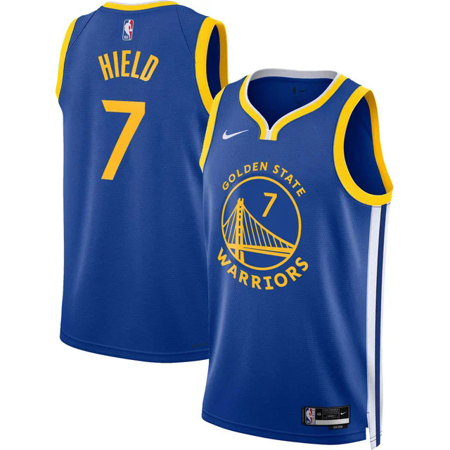 Men's Golden State Warriors 2025 Swingman Jersey ICON #7 BUDDY HIELD.webp
