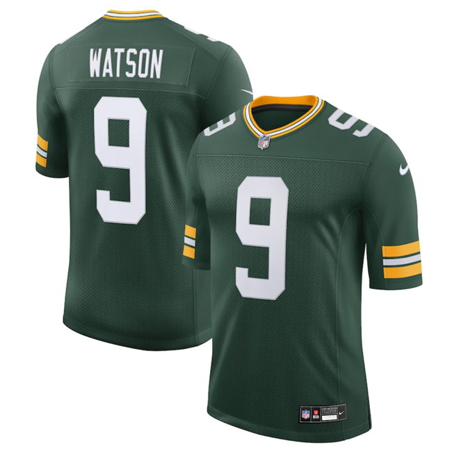 Men's Green Bay Packers #9 Christian Watson Green 2025 New Vapor Untouchable Limited Football Stitched Jersey