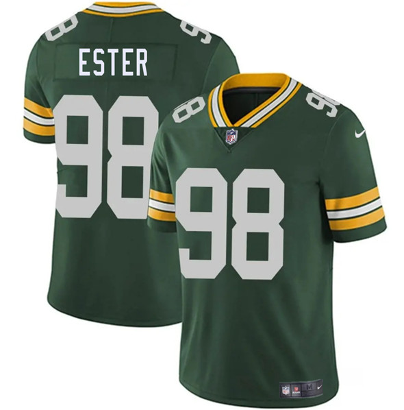 Men's Green Bay Packers #98 James Ester Green 2025 Vapor Untouchable Limited Football Stitched Jersey