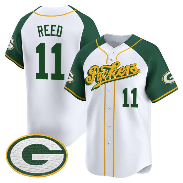 Men's Green Bay Packers 2025 Vapor Baseball Jersey V2 alternate #11 Jayden Reed