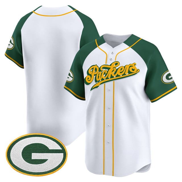 Men's Green Bay Packers 2025 Vapor Baseball Jersey V2 alternate blank