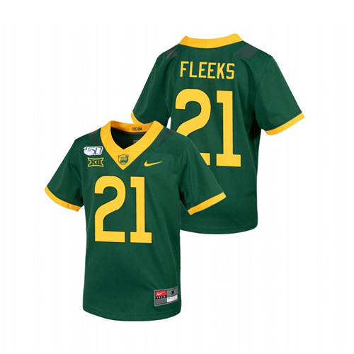 Men's Green Baylor Bears Josh Fleeks Untouchable College Football Jersey