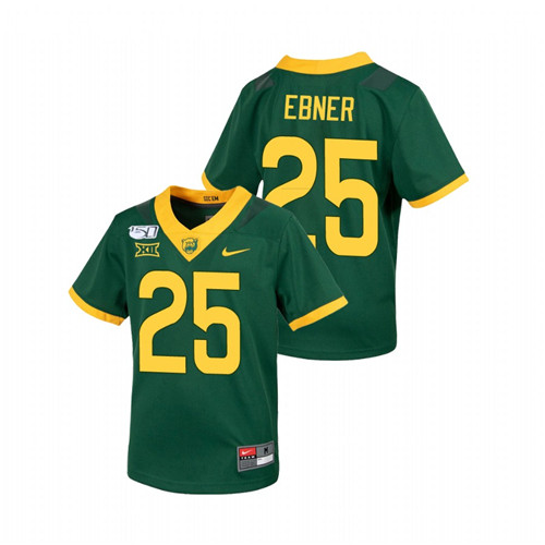 Men's Green Baylor Bears Trestan Ebner Untouchable College Football Jersey