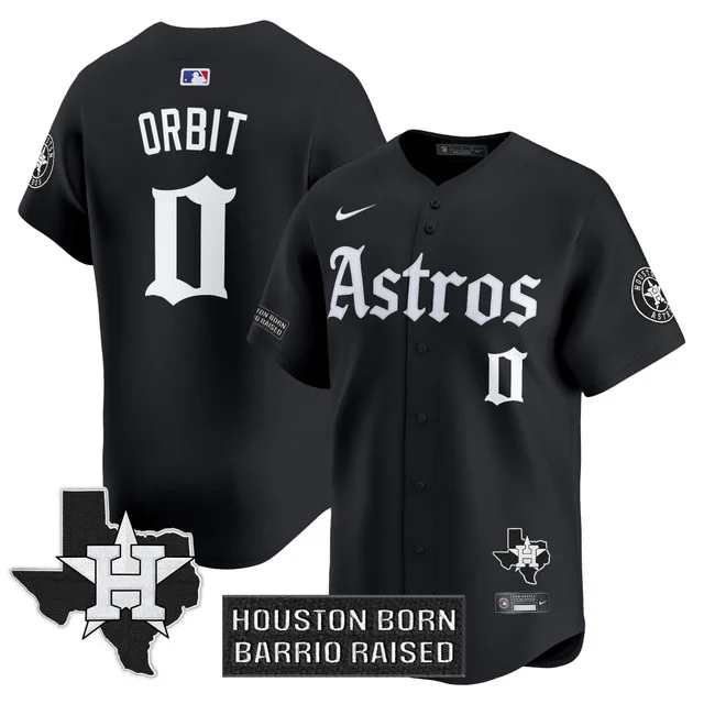 Men's Houston Astros 'Gothic Edition' Vapor Premier Limited Jersey #0 ORBIT.webp