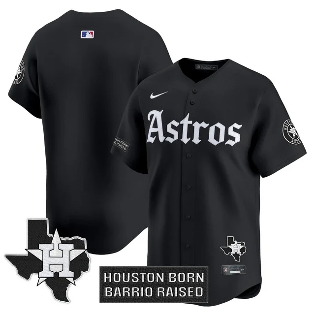 Men's Houston Astros 'Gothic Edition' Vapor Premier Limited Jersey BLANK.webp