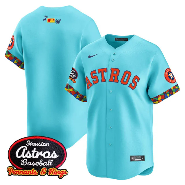 Men's Houston Astros x El Tiempo Cantina Vapor Premier Limited Jersey BLANK.webp