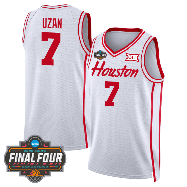 Men's Houston Cougars Men's Basketball 2425 Jersey #7 UZAN.webp