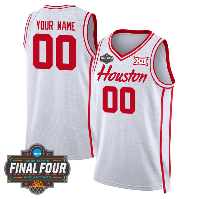 Men's Houston Cougars Men's Basketball 2425 Jersey CUSTOM.webp