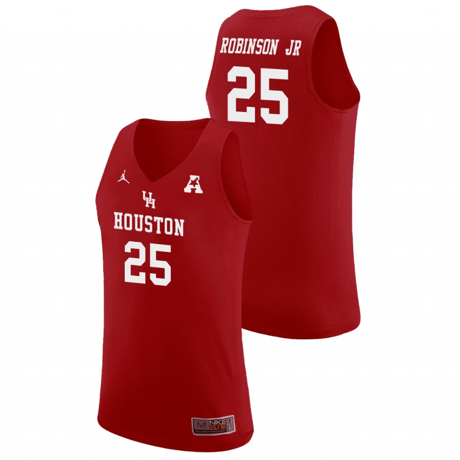 Men's Houston Cougars Red Galen Robinson Jr. College Basketball Jordan Brand Jersey