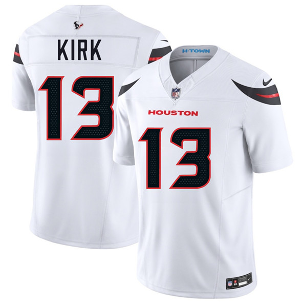 Men's Houston Texans #13 Christian Kirk White 2025 F.U.S.E. Vapor Limited Football Stitched Jersey