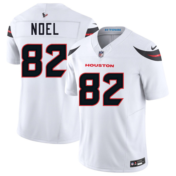 Men's Houston Texans #82 Jaylin Noel White 2025 Draft Vapor F.U.S.E. Limited Football Stitched Jersey