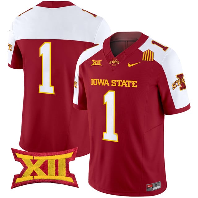 Men's Iowa State Cyclones 2025 Vapor Limited Jersey #1