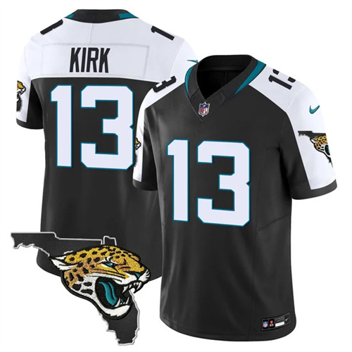 Men's Jacksonville Jaguars Florida Patch Vapor Jersey - All Stitched Christian Kirk   13