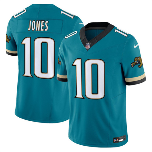 Men's Jacksonville Jaguars Florida Patch Vapor Jersey - All Stitched Mac Jones