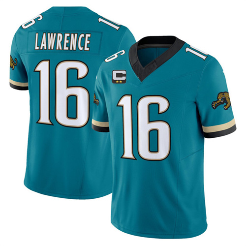 Men's Jacksonville Jaguars Florida Patch Vapor Jersey - All Stitched Trevor Lawrence  16