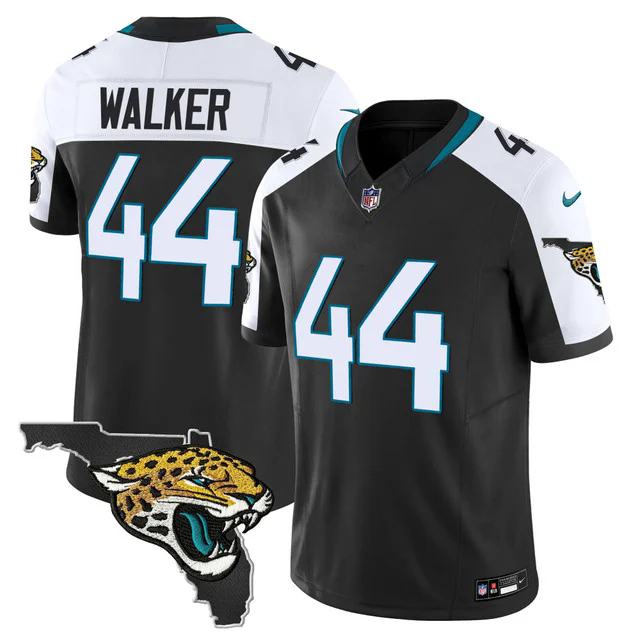 Men's Jacksonville Jaguars Florida Patch Vapor Jersey #44 TRAVON WALKER.webp