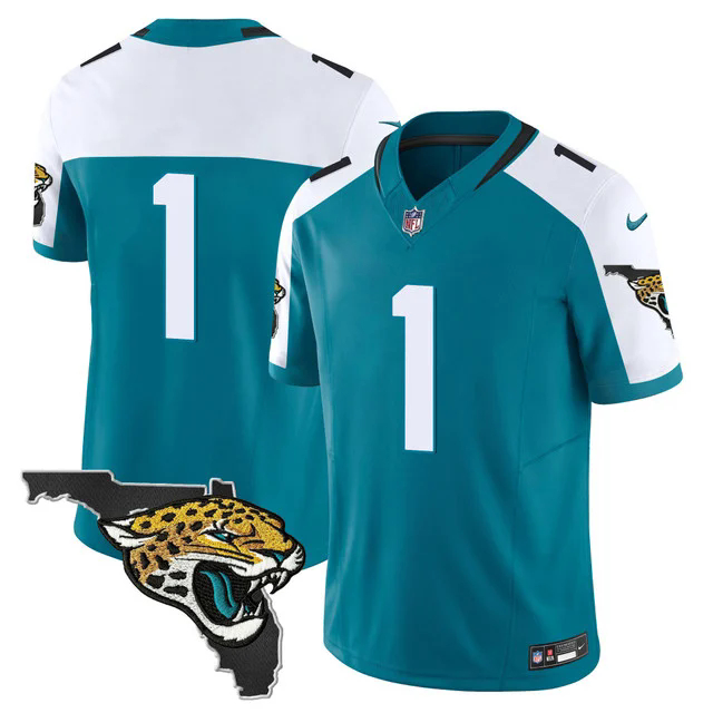 Men's Jacksonville Jaguars Florida Patch Vapor Jersey ALTERNATE #1.webp