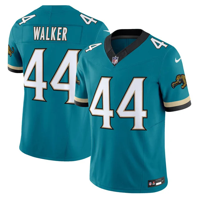 Men's Jacksonville Jaguars Throwback Vapor Limited Jersey #44 TRAVON WALKER.webp