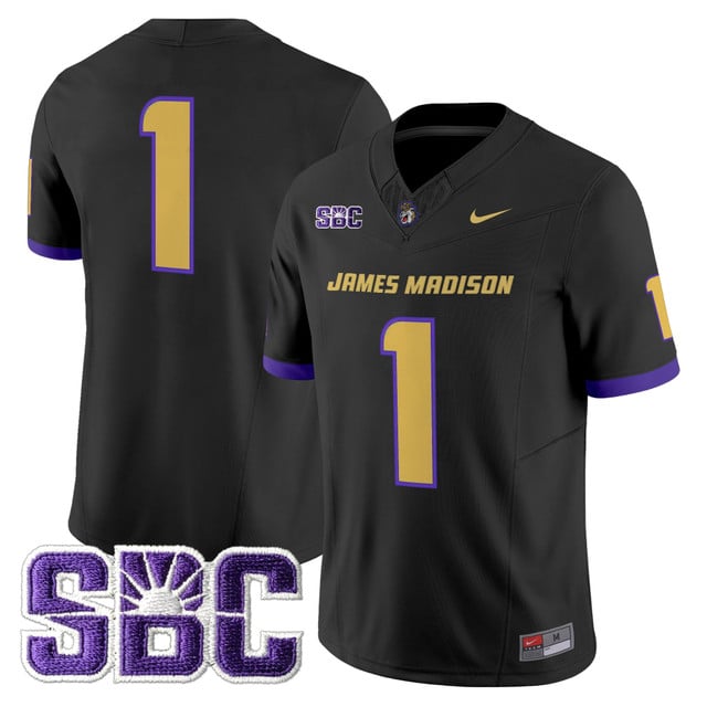 Men's James Madison Dukes 2025 Vapor Limited Jersey #1
