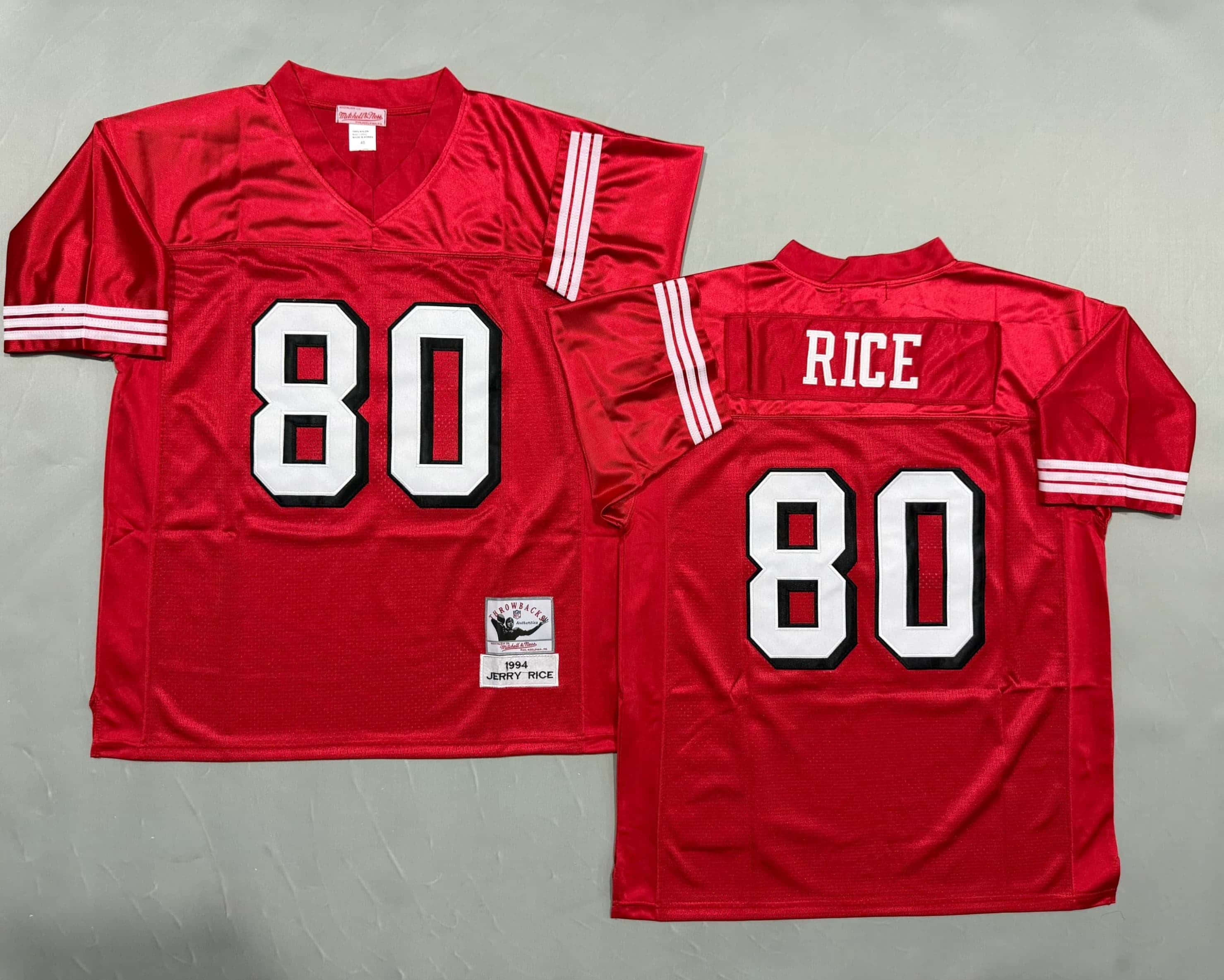 Men's Jerry Rice Scarlet San Francisco 49ers
