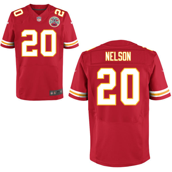 Men's Kansas City Chiefs #20 Steven Nelson Nike Red Elite Jerseys