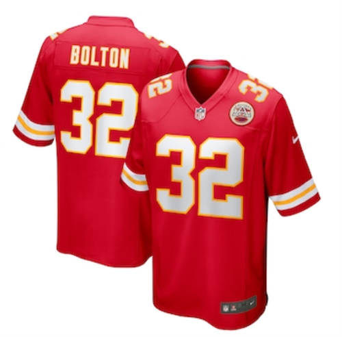Men's Kansas City Chiefs Nick Bolton Nike Red Game Jersey