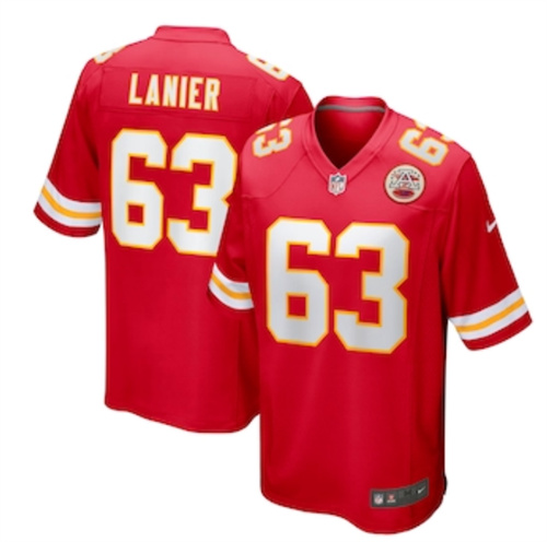Men's Kansas City Chiefs Willie Lanier Nike Red Retired Player Jersey