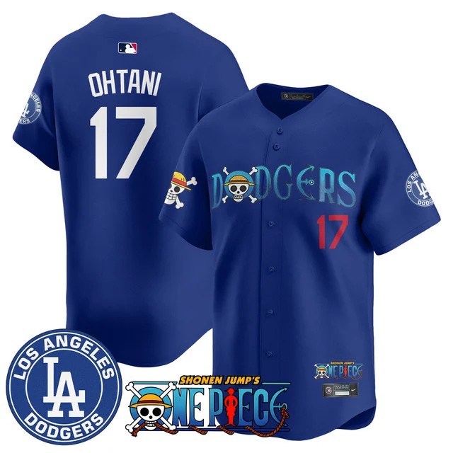Men's Los Angeles Dodgers OP 2025 Limited Jersey - All Stitched royal#17 shohei ohtani