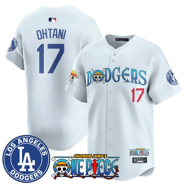 Men's Los Angeles Dodgers OP 2025 Limited Jersey - All Stitched white #17 shohei ohtani
