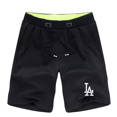 Men's Los Angeles Dodgers Team Logo Black Baseball Shorts