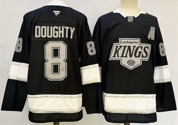 Men's Los Angeles Kings #8 Drew Doughty Fanatics Black Home Player Jersey 