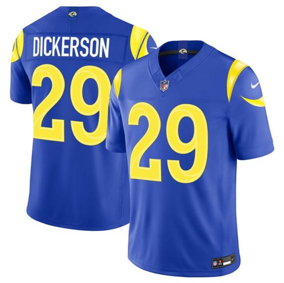 Men's Los Angeles Rams #29 Eric Dickerson Royal 2026 F.U.S.E. Vapor Limited Football Stitched Jersey
