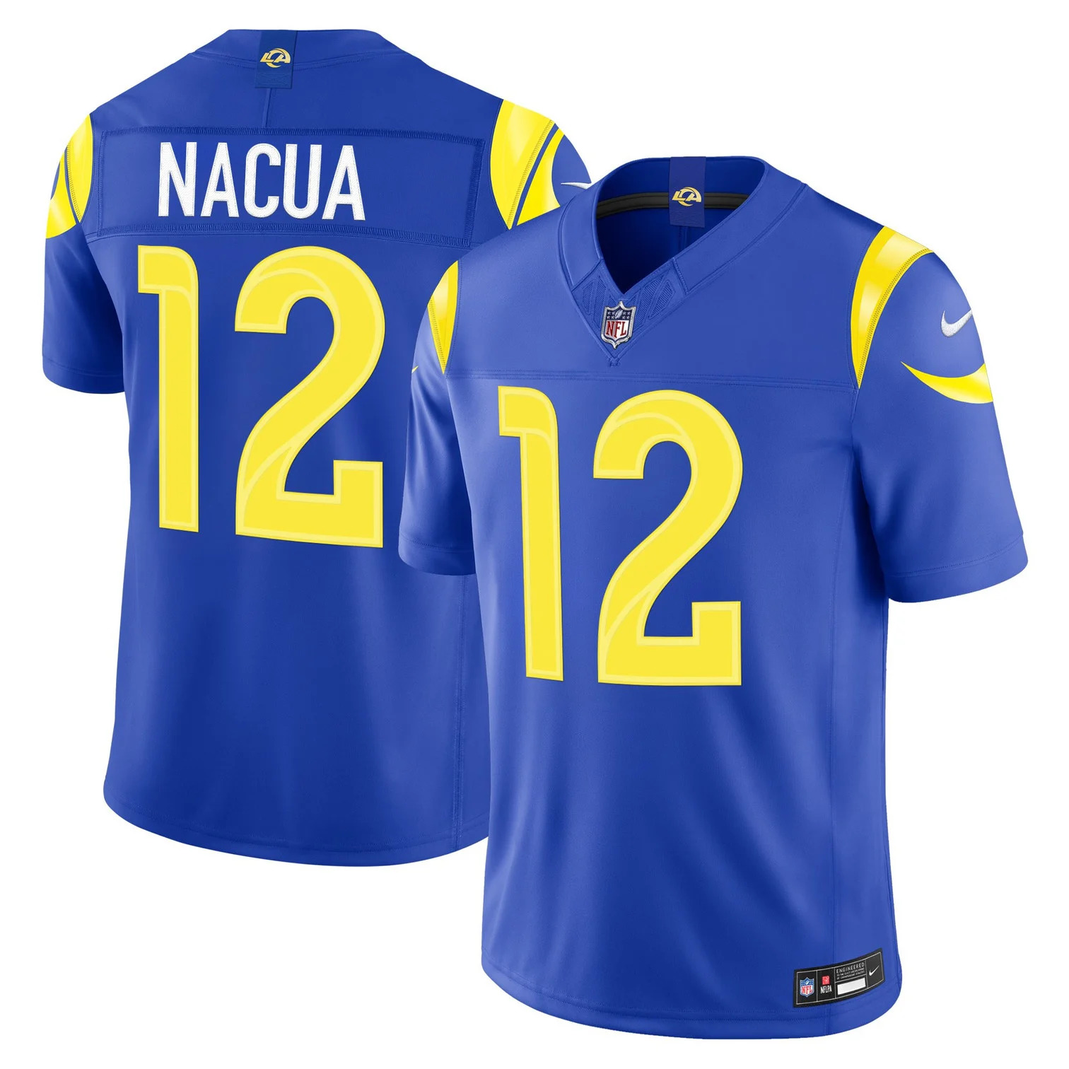 Men's Los Angeles Rams 2026 Vapor Limited Jersey #12 PUKA NACUA