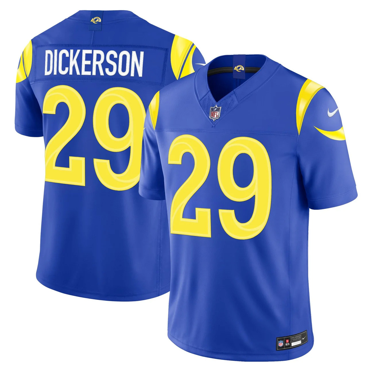 Men's Los Angeles Rams 2026 Vapor Limited Jersey #29 ERIC DICKERSON