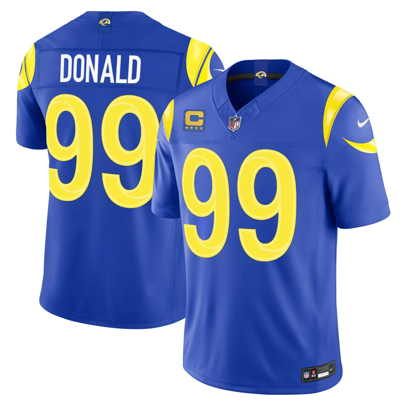 Men's Los Angeles Rams 2026 Vapor Limited Jersey #99 AARON DONALD