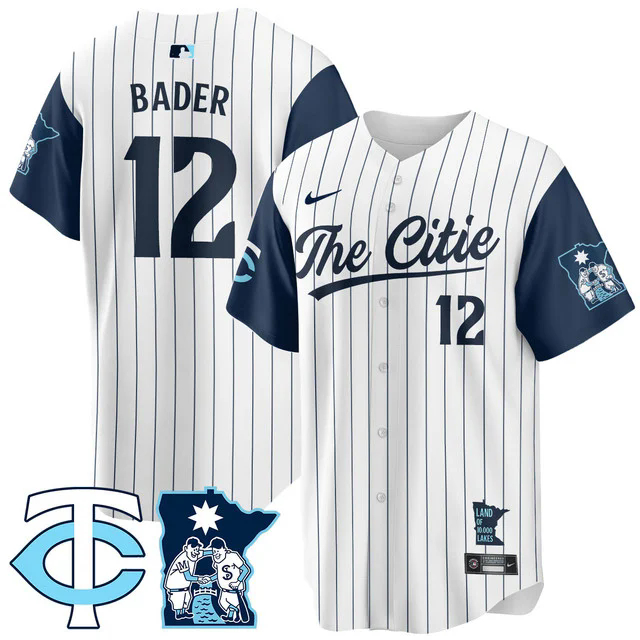 Men's Minnesota Twins City Connect Concept Jersey #12 HARRISON BADER.webp