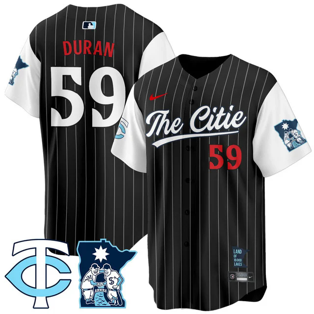 Men's Minnesota Twins City Connect Concept Jersey BLACK #59 JHOAN DURAN.webp